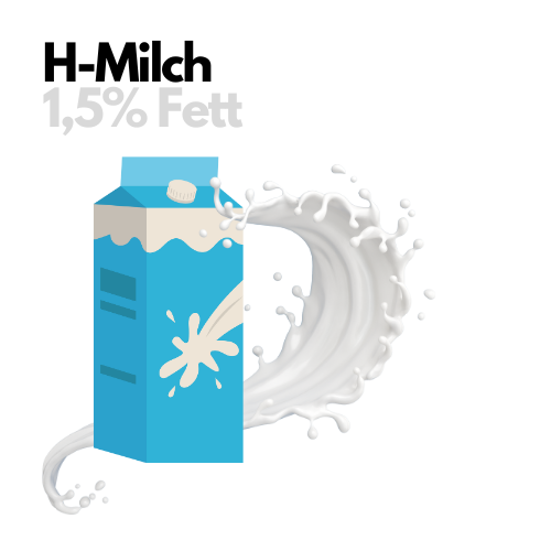 UHT milk 1.5% fat - 1L
